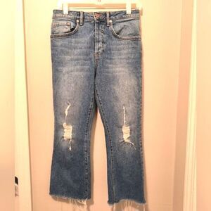 Forever 21 Distressed Denim Jeans